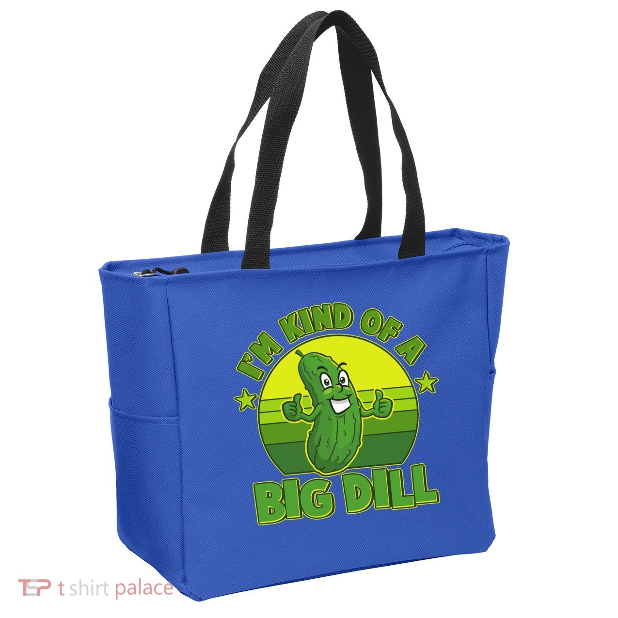 Funny Pickle I'm Kind Of A Big Dill Zip Tote Bag