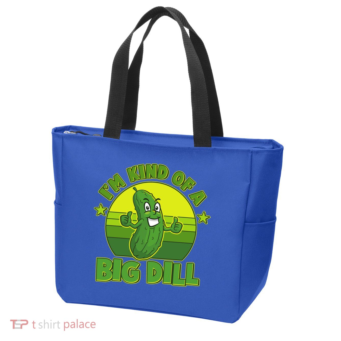 Funny Pickle I'm Kind Of A Big Dill Zip Tote Bag