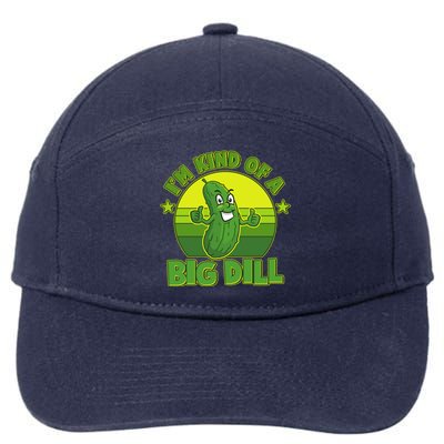 Funny Pickle I'm Kind Of A Big Dill 7-Panel Snapback Hat