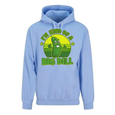 Funny Pickle I'm Kind Of A Big Dill Unisex Surf Hoodie