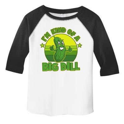 Funny Pickle I'm Kind Of A Big Dill Toddler Fine Jersey T-Shirt