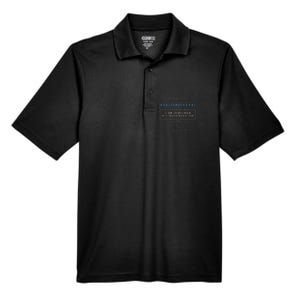 Funny Programmer  I Am A Developer Not Mathematician Men's Origin Performance Pique Polo