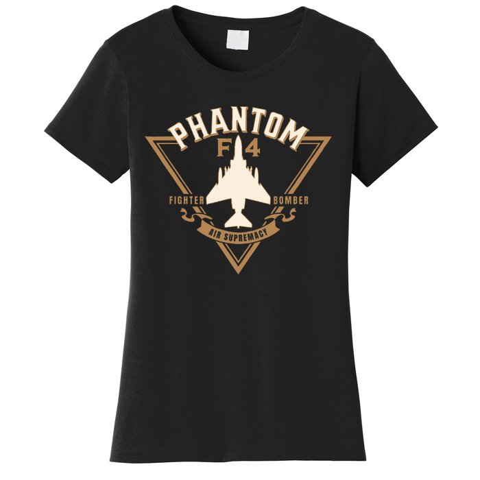 F4 Phantom Ii Naval Fighter Bomber Jet Interceptor Aircraft Women's T-Shirt