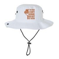 Funny Pickleball If You Want Soft Serve Go Get Ice Cream  Bucket Hat