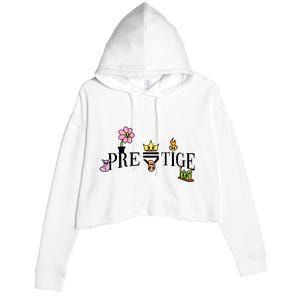 Fkn Prestige Illustrated Crop Fleece Hoodie