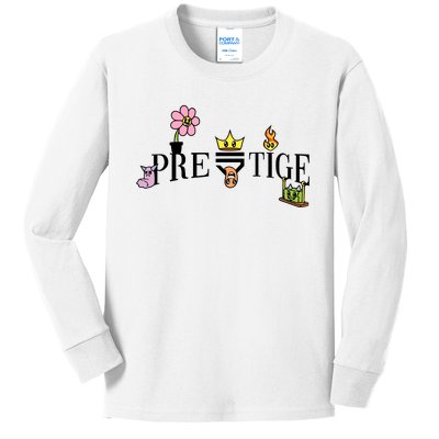 Fkn Prestige Illustrated Kids Long Sleeve Shirt