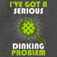 Funny Pickleball IVe Got A Serious Dinking Problem Vector Backpack