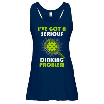 Funny Pickleball IVe Got A Serious Dinking Problem Ladies Essential Flowy Tank