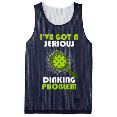 Funny Pickleball IVe Got A Serious Dinking Problem Mesh Reversible Basketball Jersey Tank