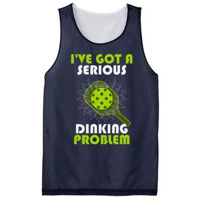 Funny Pickleball IVe Got A Serious Dinking Problem Mesh Reversible Basketball Jersey Tank