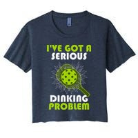 Funny Pickleball IVe Got A Serious Dinking Problem Crop Top