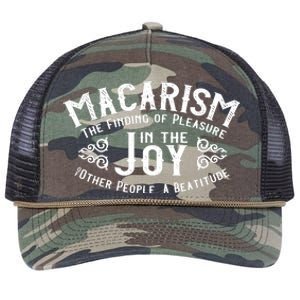 Finding Pleasure In The Joy Of Others Retro Rope Trucker Hat Cap