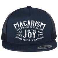 Finding Pleasure In The Joy Of Others Flat Bill Trucker Hat