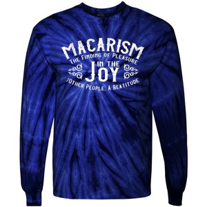 Finding Pleasure In The Joy Of Others Tie-Dye Long Sleeve Shirt