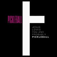 Funny Pickleball Jesus Cross Dink Shot Legend Paddle Pickler Cooling Performance Crew T-Shirt