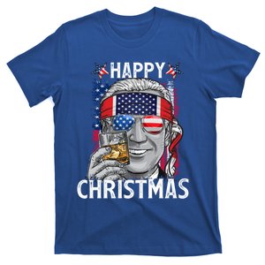 Funny Patriotic Joe Biden Happy Christmas 4th Of July Usa Gift T-Shirt