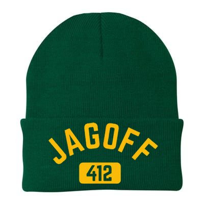 Funny Pittsburgh Jagoff 412 Steel City Pennsylvania Home Knit Cap Winter Beanie