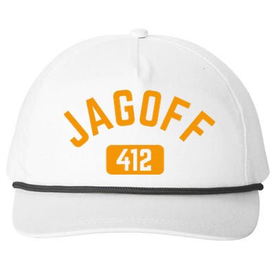 Funny Pittsburgh Jagoff 412 Steel City Pennsylvania Home Snapback Five-Panel Rope Hat