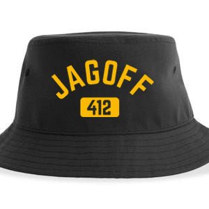 Funny Pittsburgh Jagoff 412 Steel City Pennsylvania Home Sustainable Bucket Hat