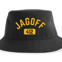 Funny Pittsburgh Jagoff 412 Steel City Pennsylvania Home Sustainable Bucket Hat