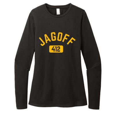 Funny Pittsburgh Jagoff 412 Steel City Pennsylvania Home Womens CVC Long Sleeve Shirt