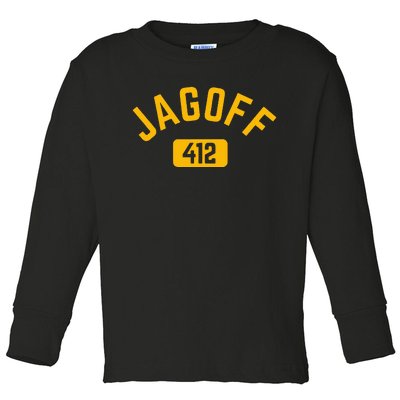 Funny Pittsburgh Jagoff 412 Steel City Pennsylvania Home Toddler Long Sleeve Shirt