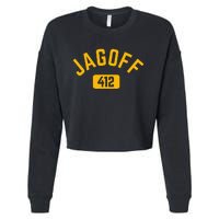 Funny Pittsburgh Jagoff 412 Steel City Pennsylvania Home Cropped Pullover Crew