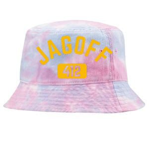 Funny Pittsburgh Jagoff 412 Steel City Pennsylvania Home Tie-Dyed Bucket Hat