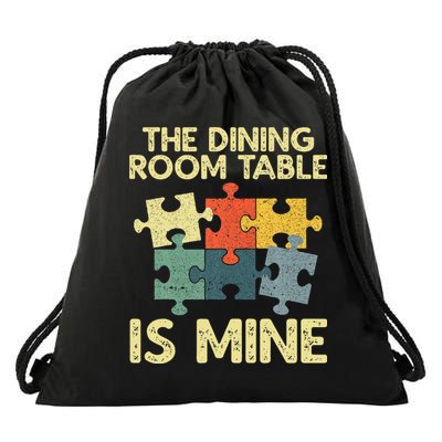 Funny Puzzle Jigsaw Puzzle Lover Drawstring Bag