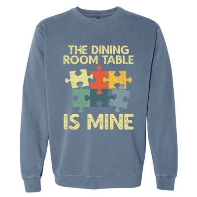 Funny Puzzle Jigsaw Puzzle Lover Garment-Dyed Sweatshirt