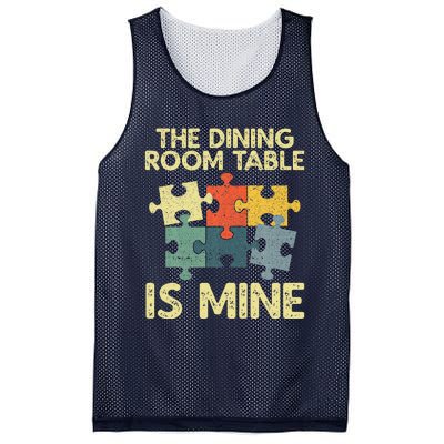 Funny Puzzle Jigsaw Puzzle Lover Mesh Reversible Basketball Jersey Tank