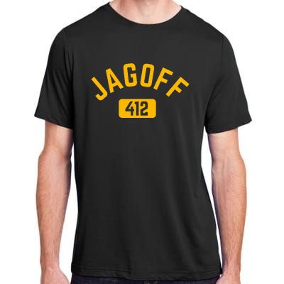 Funny Pittsburgh Jagoff 412 Steel City Pennsylvania Home Adult ChromaSoft Performance T-Shirt