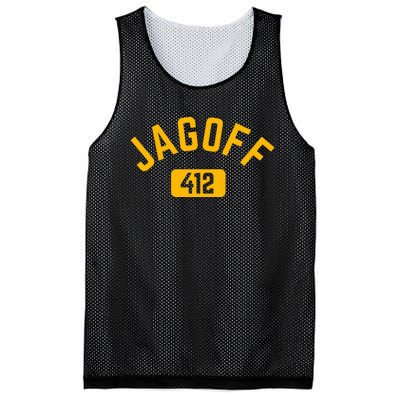 Funny Pittsburgh Jagoff 412 Steel City Pennsylvania Home Mesh Reversible Basketball Jersey Tank