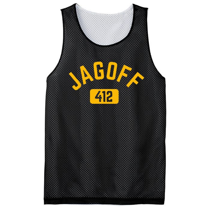 Funny Pittsburgh Jagoff 412 Steel City Pennsylvania Home Mesh Reversible Basketball Jersey Tank