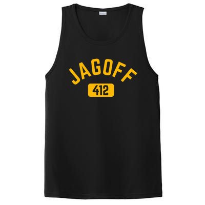 Funny Pittsburgh Jagoff 412 Steel City Pennsylvania Home PosiCharge Competitor Tank