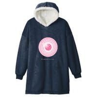 Fun Pickleball, Just One More Game Pink, Pickleball For Life Hooded Wearable Blanket