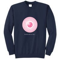 Fun Pickleball, Just One More Game Pink, Pickleball For Life Tall Sweatshirt