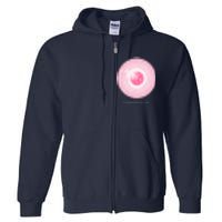 Fun Pickleball, Just One More Game Pink, Pickleball For Life Full Zip Hoodie