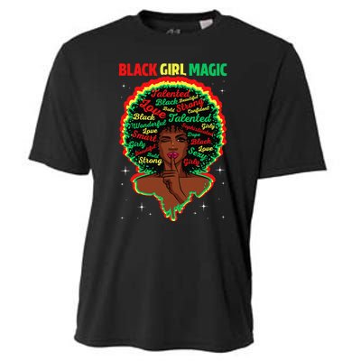 Funny Proud Juneteenth Black Magic Black History Month Cooling Performance Crew T-Shirt