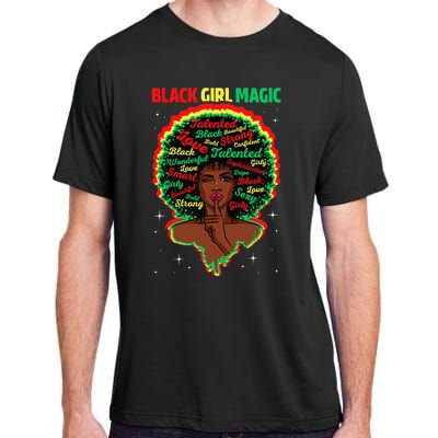 Funny Proud Juneteenth Black Magic Black History Month Adult ChromaSoft Performance T-Shirt