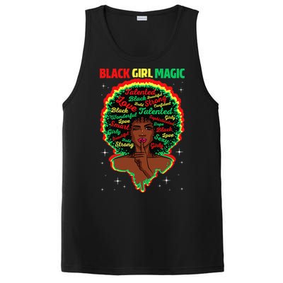 Funny Proud Juneteenth Black Magic Black History Month PosiCharge Competitor Tank