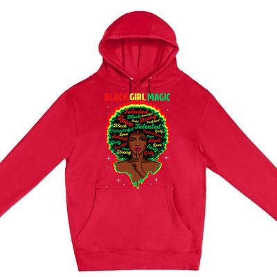 Funny Proud Juneteenth Black Magic Black History Month Premium Pullover Hoodie