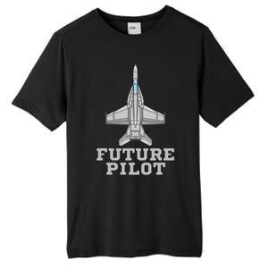 Future Pilot Jet Aviation Fighter Plane Airplane Pilot Tall Fusion ChromaSoft Performance T-Shirt