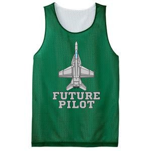 Future Pilot Jet Aviation Fighter Plane Airplane Pilot Mesh Reversible Basketball Jersey Tank