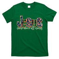 Festive Patten Jesus Name Above All Names T-Shirt