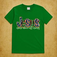 Festive Patten Jesus Name Above All Names T-Shirt