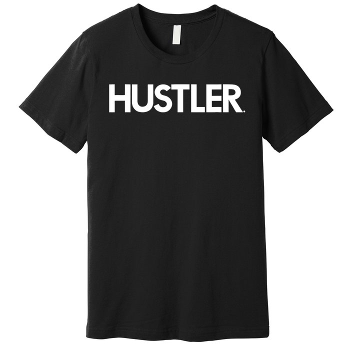 Funny Poolhall Junkies Hustler Gift Billiards Pool Player Gift Premium T-Shirt