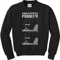 Funny Programmer Joke Coder Text Programming Coding Kids Sweatshirt