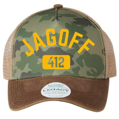 Funny Pittsburgh Jagoff 412 Sl City Pennsylvania Home Legacy Tie Dye Trucker Hat