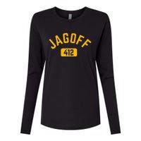 Funny Pittsburgh Jagoff 412 Sl City Pennsylvania Home Womens Cotton Relaxed Long Sleeve T-Shirt